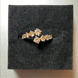 BP Sterling Club - Smokey Topaz Women's Ring - SIZE 5